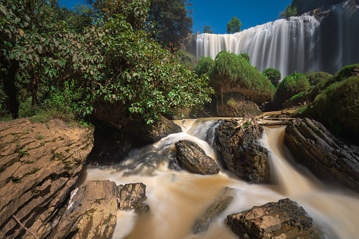 Beautiful Waterfall at Dalat, Vietnam