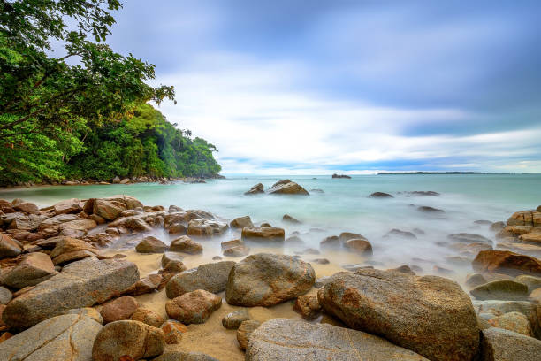 istock Wonderful beach View at Bintan island Indonesia 1141133670