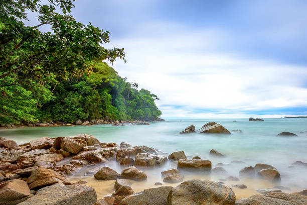 istock Wonderful beach View at Bintan island Indonesia 1141133921