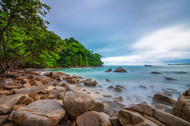 istock Wonderful beach View at Bintan island Indonesia 1141134207