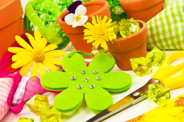 istock Decoration and handicraft accessories and tools 1141135361