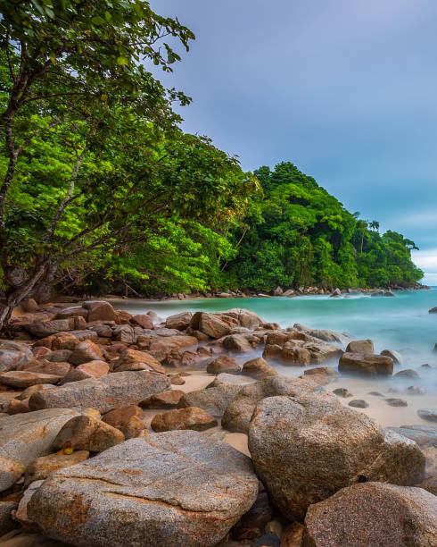 istock Wonderful beach View at Bintan island Indonesia 1141137364