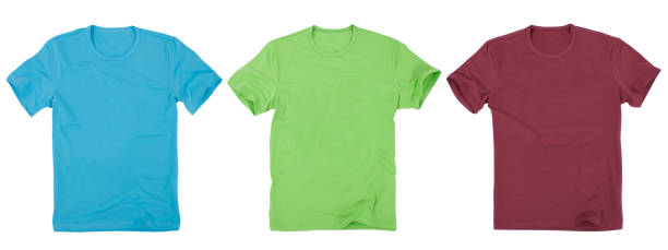 istock Set of t-shirt solated on white background. 1141139083