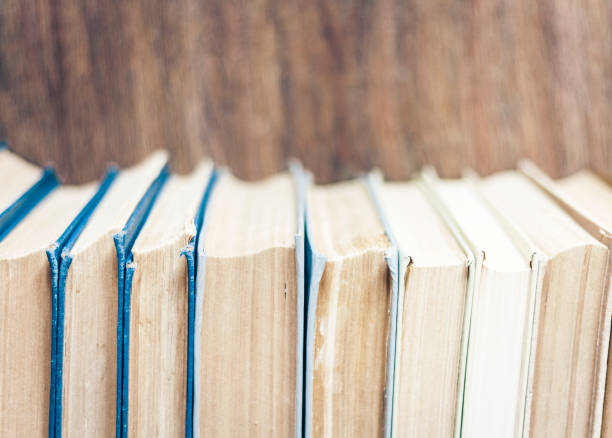 istock Stack of old book education concept background, many books piles with copy space for text 1141142438