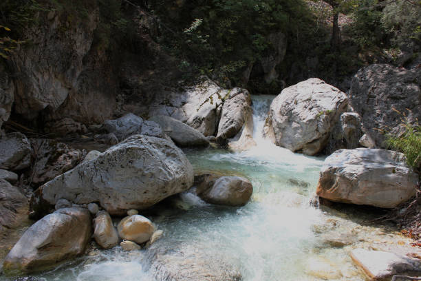 istock River and Springs in Pozar Thermal Baths Aridaia Greece 1141143078