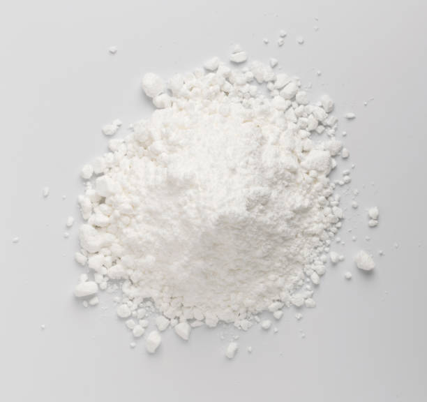 istock White Powder of Concrete, Clay or Bentonite on Light Background 1141154205