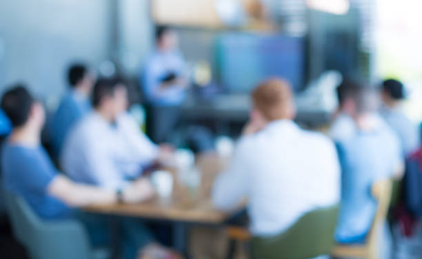 istock Presenter Presenting Business Presentation. Business Speaker Seminar Photo. Tech Conference Discussion. Manager Meeting Successful Team. Group of Technology People. Business Start Up Entrepreneurs. 1141166159