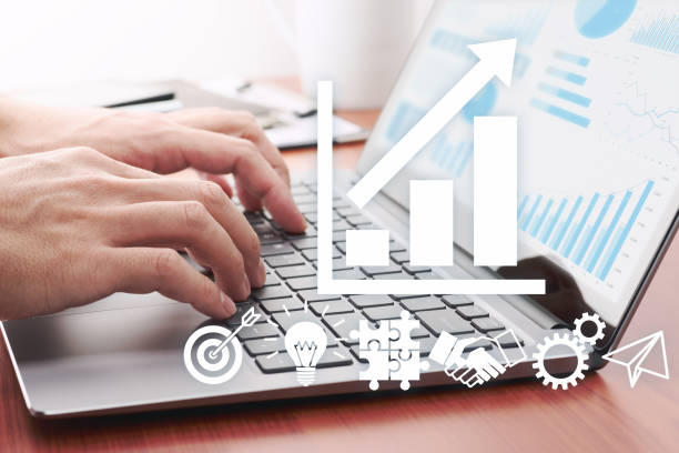 istock Business development strategy concept. Businessman preparing reports. 1141169520