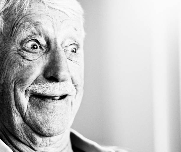 istock Senior man lo0king surprised and delighted 1141173355
