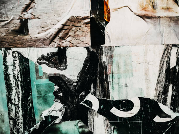 istock Old posters grunge textures and backgrounds 1141176515