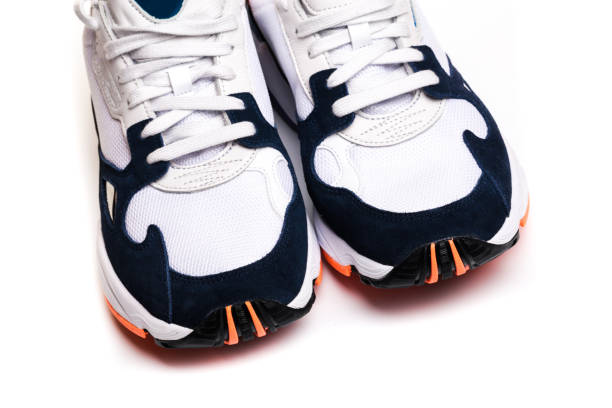 istock new sneakers isolated on white background - Image 1141182650