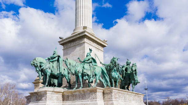 istock Millennium Monument on the Heroes' Square in Budapest, Hungary. 1141183524