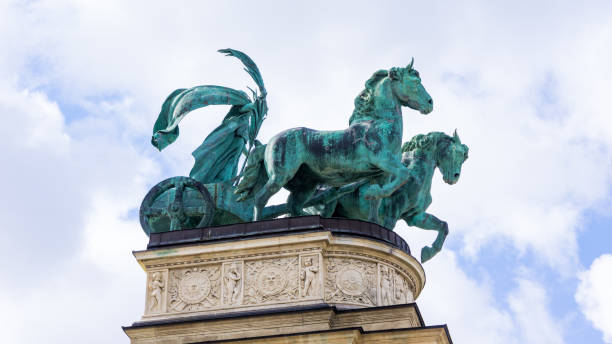 istock Millennium Monument on the Heroes' Square in Budapest, Hungary. 1141183575