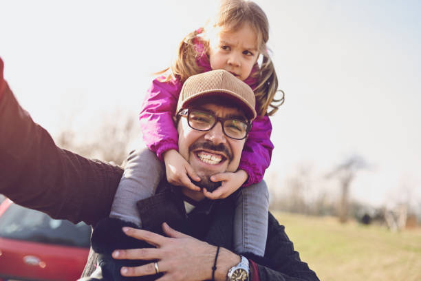 istock Father taking a Selfie with her Daughter 1141185191