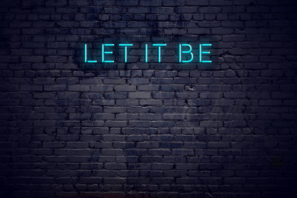What’s new, neon lighting sign with blurred motion