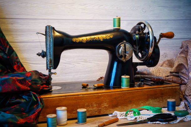 istock still life with antique sewing machine 1141187801