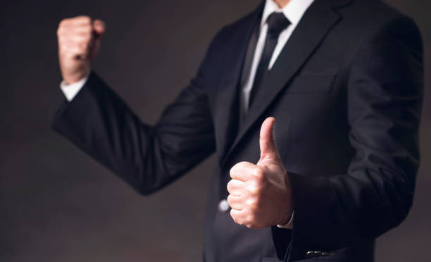 istock Ambitious Young Businessman Succeeded 1141189215