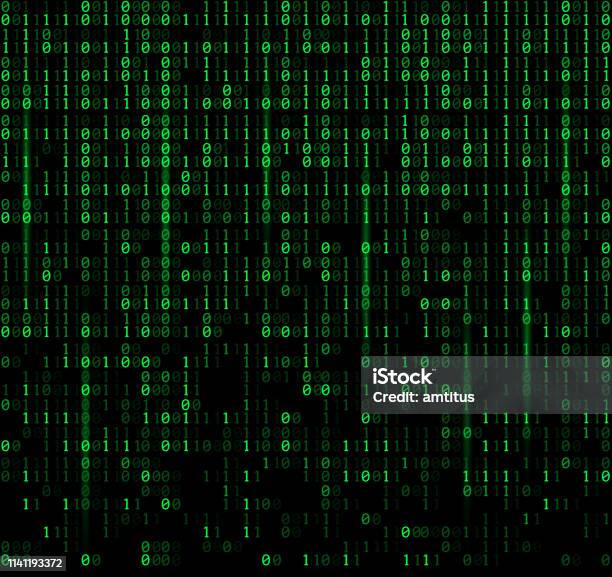 Image Computer Digits Digital Digits Stock Illustration - Download Image Now - Computer ...