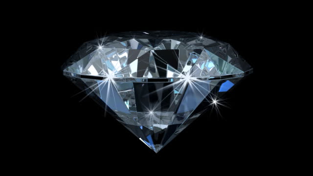 Enchanting Diamond With Magic Sparks (HD1080)