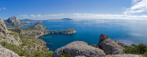 istock Beautiful view along the sea coast. 1141197318