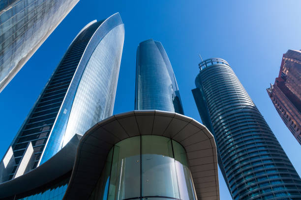 istock Skyscrapers shot from a below. United Arab Emirates 1141200922
