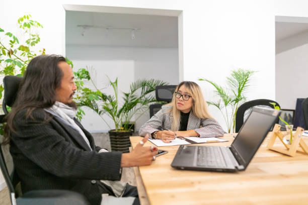 istock Working On A Serious Company Business 1141201233