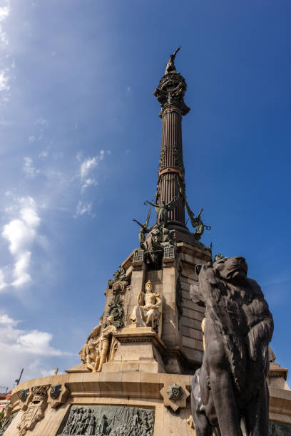 istock Christopher Columbus Monument - Barcelona Spain 1141201381