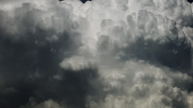 Full frame detail of cumulonimbus storm cloud