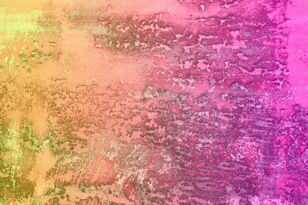 istock red large cracks on dirty plaster texture - pretty abstract photo background 1141204670