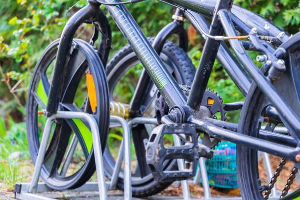 istock Part of a BMX bicycle 1141208270