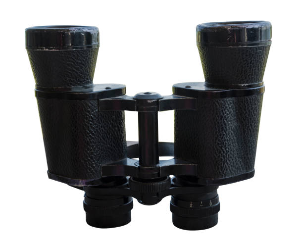 istock vintage black binoculars isolated on white background 1141209873