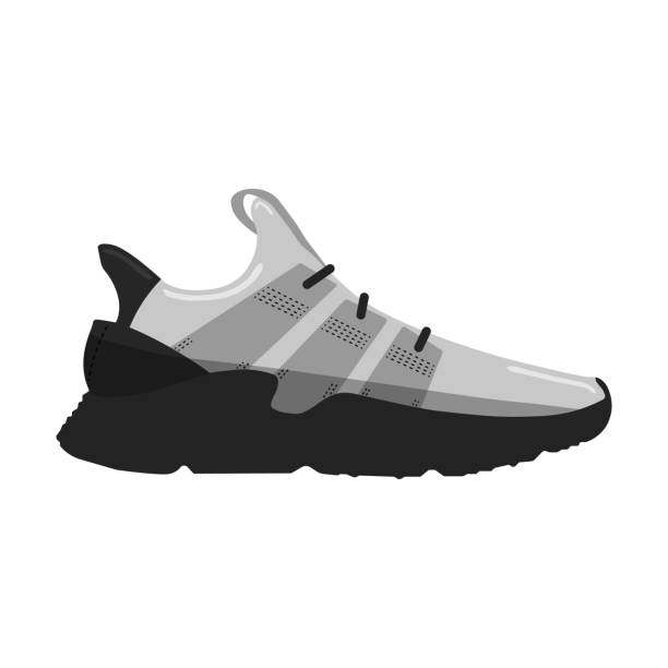 istock Sport shoes, sneakers for summer in flat style vector illustration. Eps 10 1141213176
