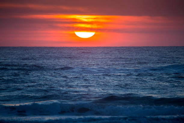 istock Sunrise at sea 1141217353