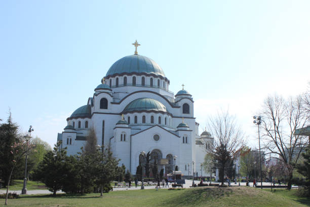 istock Saint Sava Orthodox Church in Belgrade 1141217731