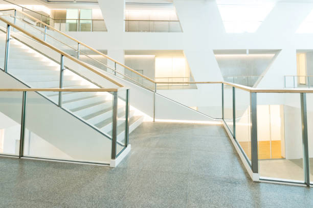 istock Modern staircase in shopping mall 1141218066