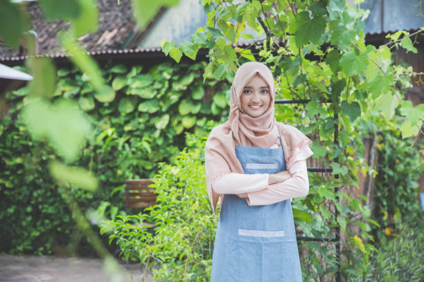 istock Portrait of cafe owner 1141219327