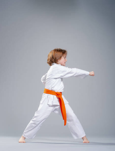 istock Girl doing a workout on kar 1141219485