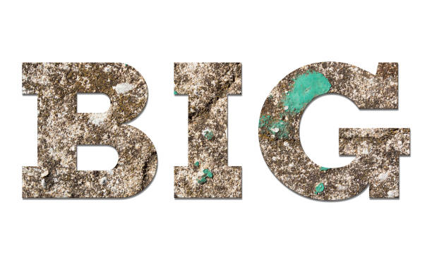 istock BIG word with old concrete wall on white background 1141233727