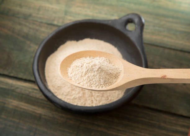 istock Green plantain flour - Musa paradisiaca 1141238224