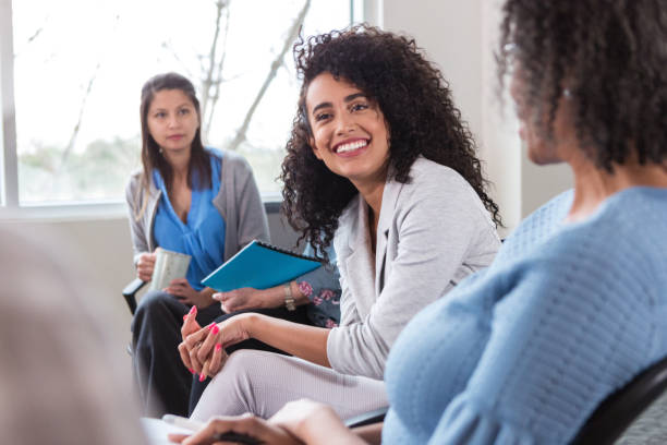 istock Cheerful young businesswoman 1141239461