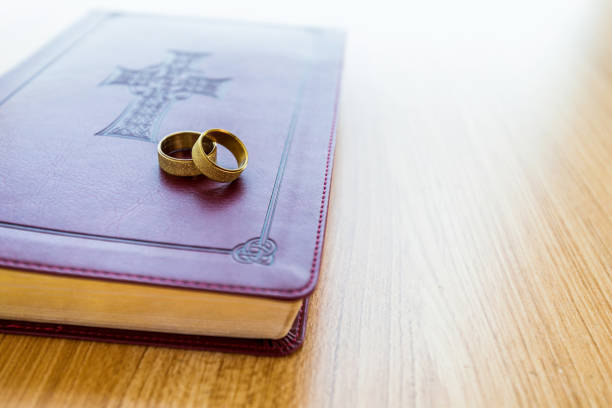 istock Wedding rings in the bible 1141239897