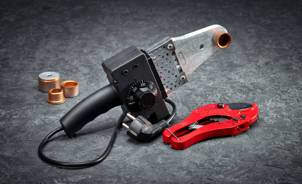 istock Hand tools and spare parts for waterworks 1141241115