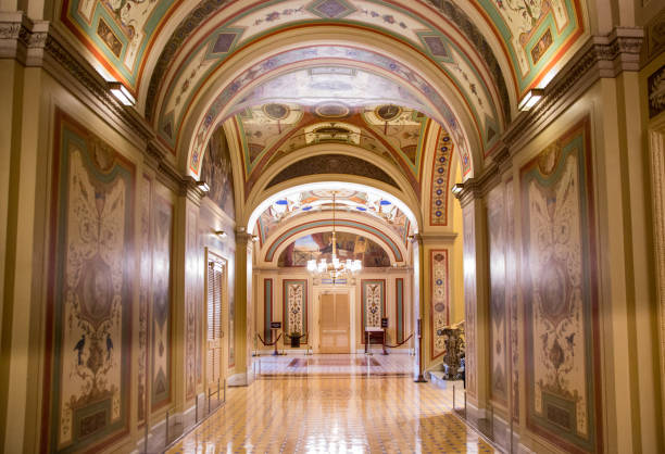 istock U.S. Capitol Building Senate Brumidi Corridor in Washington, DC 1141246615