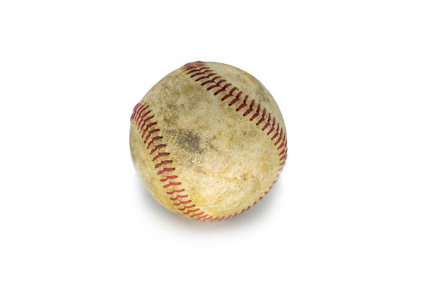 istock A baseball ball with sign of usage 1141248497