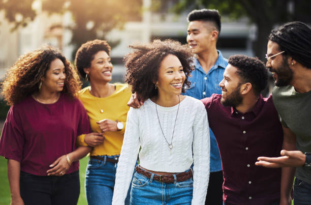 istock Life will never be boring with the right friends 1141250221