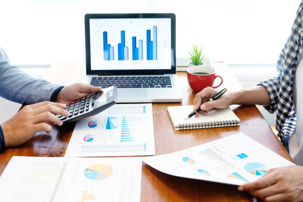 istock businessman work with friend 1141255407