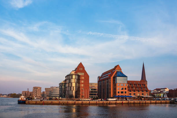istock View to modern buildings in Rostock, Germany 1141256495