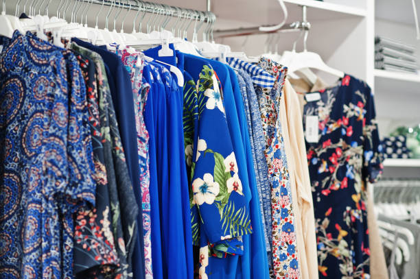 istock Female clothes store boutique 1141257764