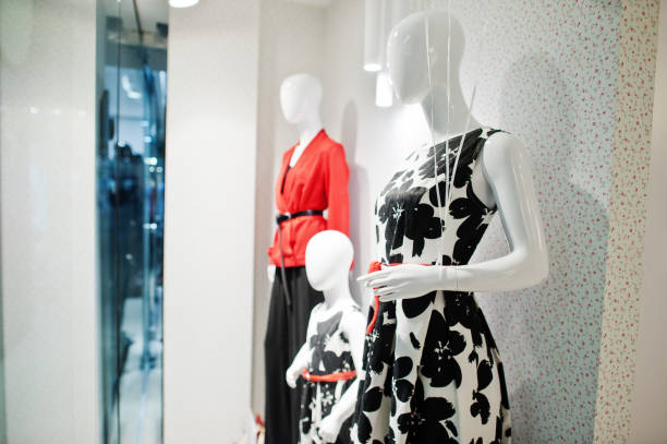 istock Female clothes store boutique 1141257769