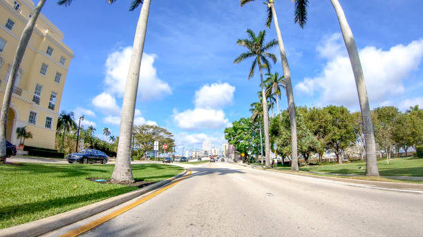 istock Palm Beach streets on a beautiful sunny day, Florida 1141257805